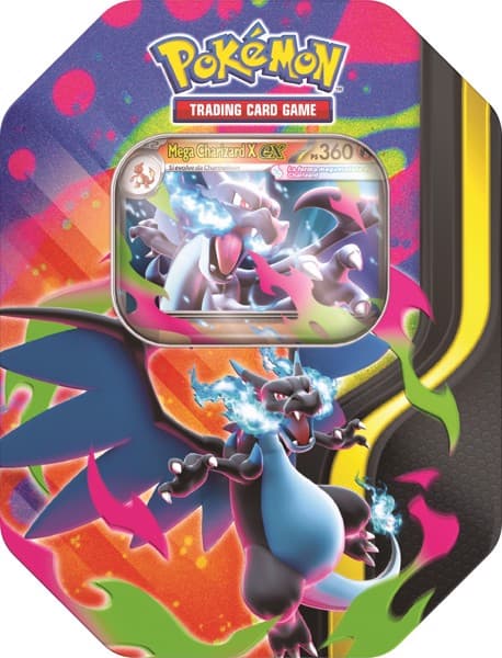 Pokémon Tin da Collezione Mega Charizard