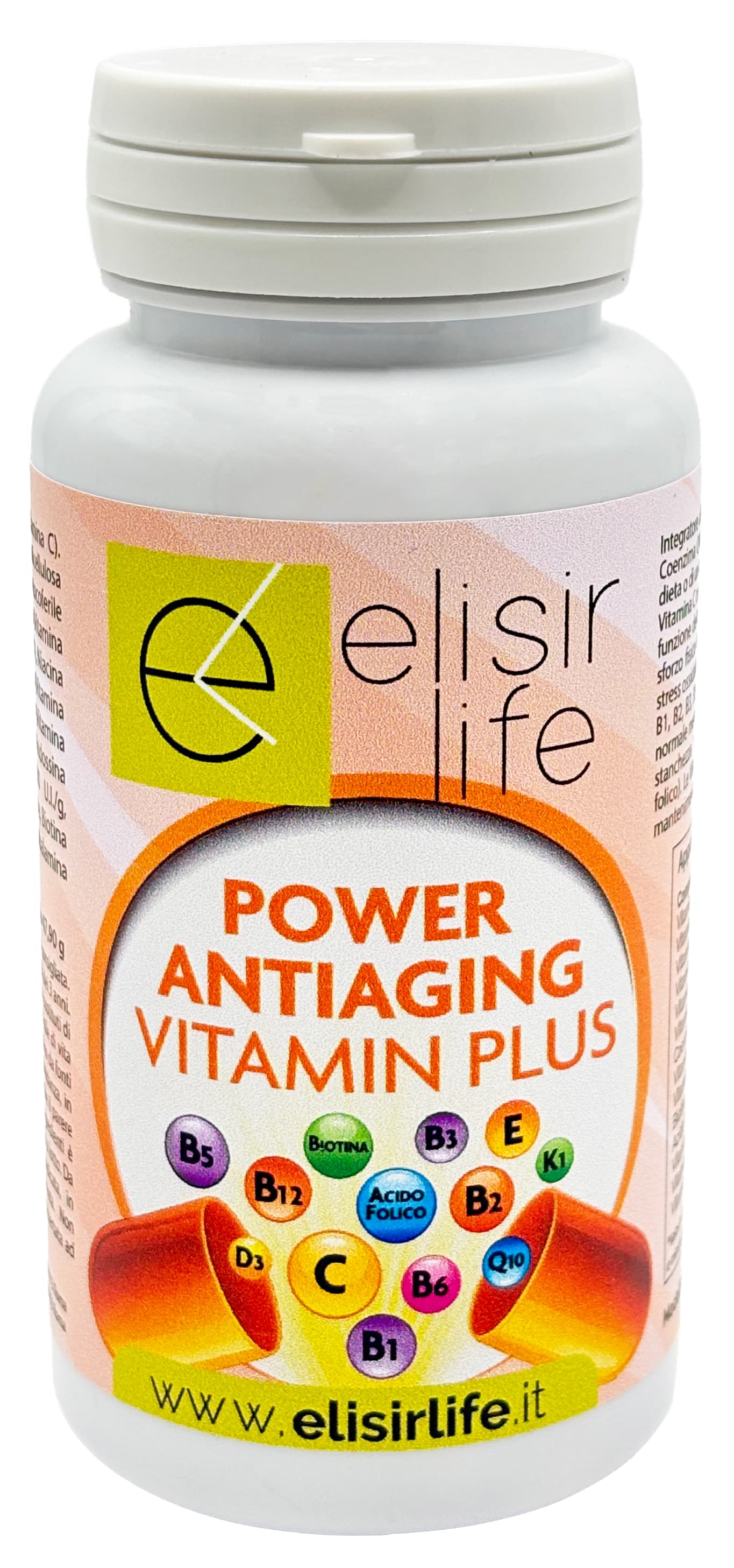 Integratore Alimentare POWER ANTIAGING VITAMIN PLUS 100 capsule