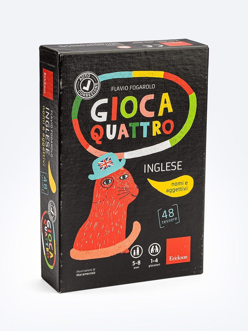 Giocaquattro - Inglese: nomi e aggettivi | Scuola Primaria - Classe prima, Primaria - Classe seconda, Primaria | Insegnante | Età: 5-8 anni | Gioco