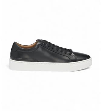 BOSS per uomo. 50536841 Sneakers in pelle nera Gary (40), Nero, Basso, Stringhe, Casual