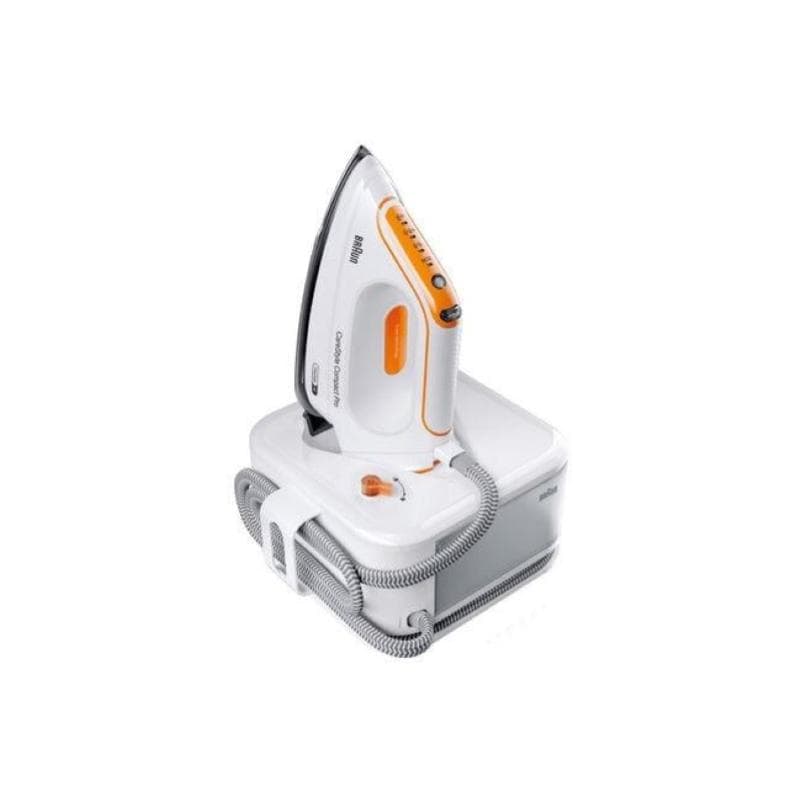 Braun carestyle compact pro is2561wh 2400 w 1,5 l eloxalplus soleplate arancione, bianco