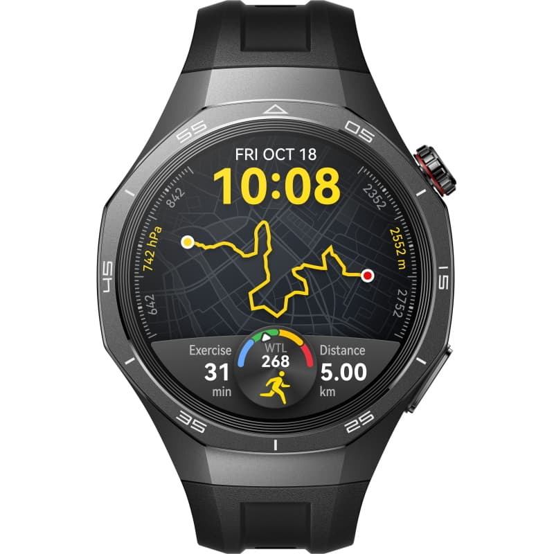 Huawei watch gt5 pro 46mm 3,63 cm (1.43\) amoled digitale 466 x 466 pixel nero gps (satellitare)
