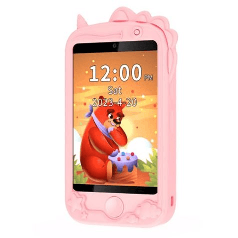 Smartphone XO H160 Schermo 2.8 - Localizzatore - GPS - Wi-Fi - Fotocamera anteriore e posteriore - Custodia anti-caduta - Colore rosa