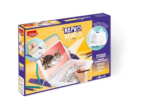 Kit di disegno creativo Maped Repro'Studio tecnica dell'immagine speculare - Per bambini dai 6 anni in su