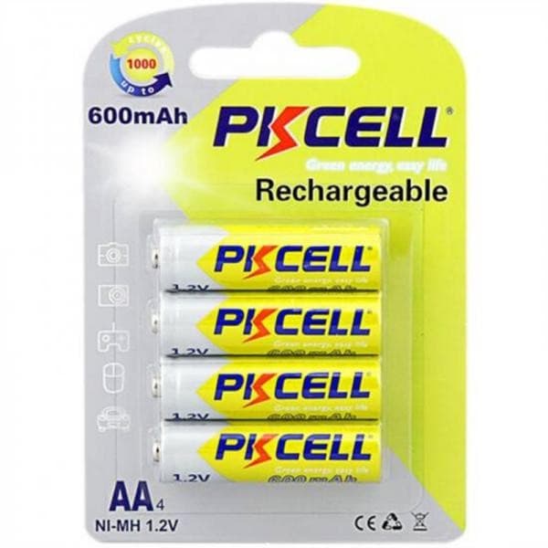 Batterie Ricaricabili Stilo Aa Ni-Mh 2000 Mah 12 V Blister 4 Pezzi