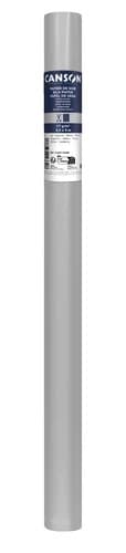 Rotolo di carta velina Canson 17 g/m² - Rotolo 50x500 cm - Ideale per lavori artigianali e decorazioni - Argento