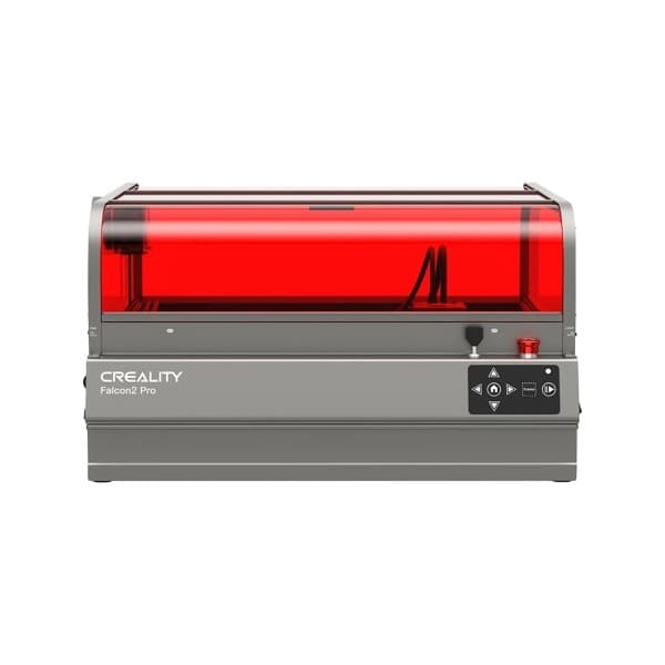 Incisore e taglierina laser Creality Falcon 2 Pro da 60 W con cabina chiusa - Laser di Classe 1 (FDA) - Area di lavoro 400x400 mm - Taglia diversi