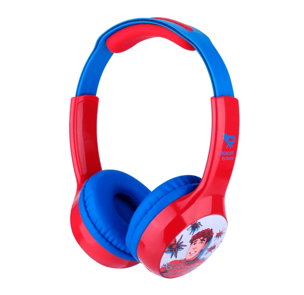 Cuffie Redlox by Chuster Hero Bluetooth 5.4 - Altoparlante da 40 mm - Batteria da 200 mAh - Fino a 16 ore di riproduzione - Portata 10 m - Impedenza