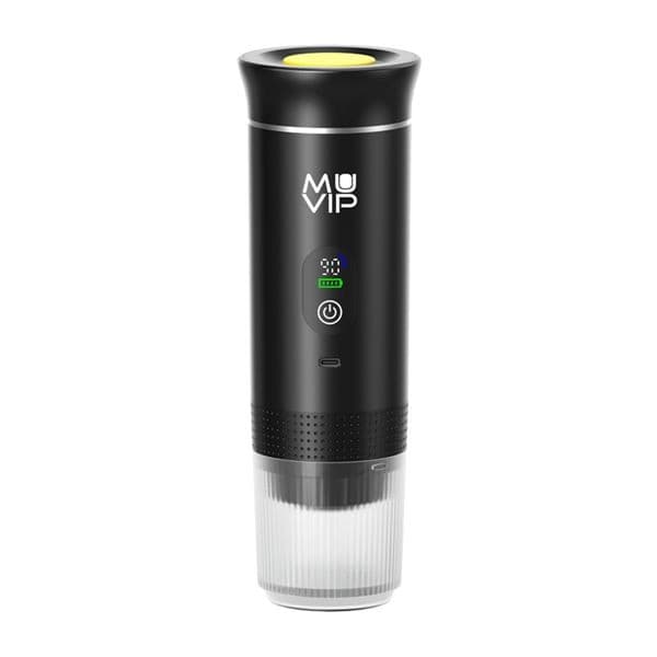 Macchina per caffè portatile Muvip Xpresscup - Compatibile con caffè macinato e capsule DG e NS - Pressione 20 bar - Modalità caldo e freddo - Nero
