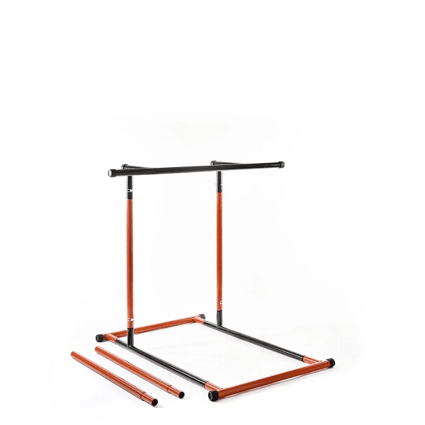Stazione per trazioni e fitness Innovagoods - Supporta fino a 110 kg - Altezza regolabile - Guida agli esercizi inclusa - Borsa per il trasporto -