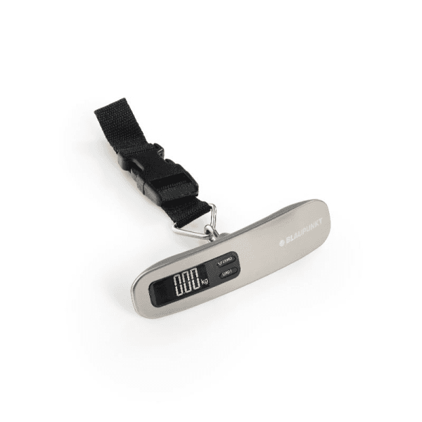 Bilancia per bagagli Blaupunkt - Capacità 50 kg - Precisione 50 g - Display digitale - Spegnimento automatico - Multiunità - Funzione tara - Blocco