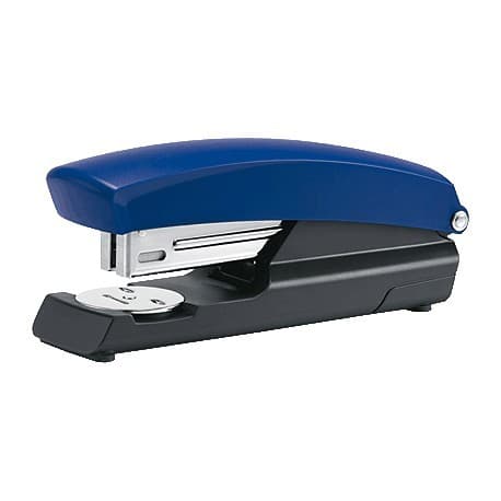 Pinzatrice Petrus 235 - Fino a 30 fogli - Dispositivo di rimozione punti integrato - Pinzatura aperta e chiusa - Colore blu