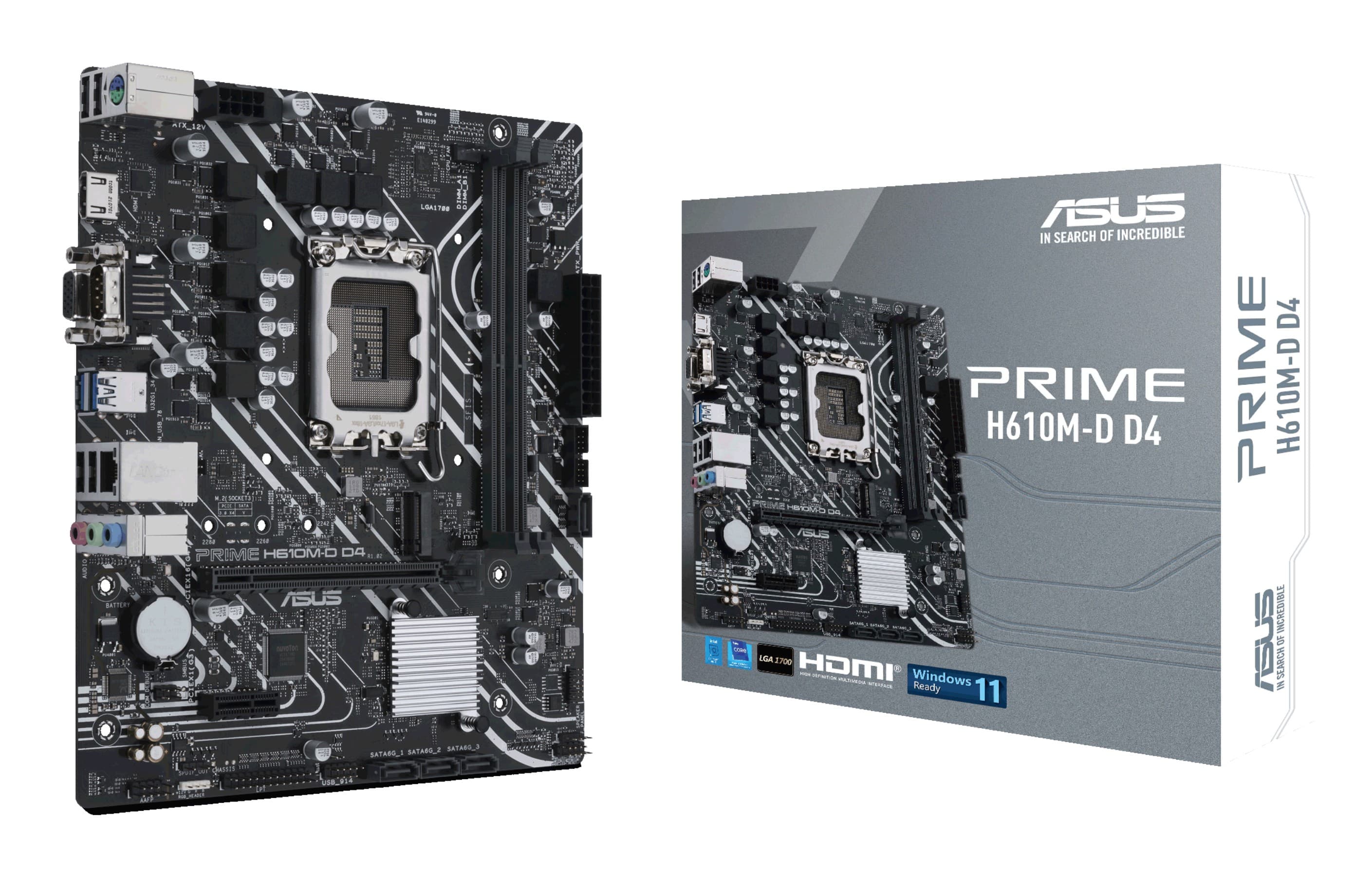 ASUS PRIME H610M-D D4 (1700) (D)