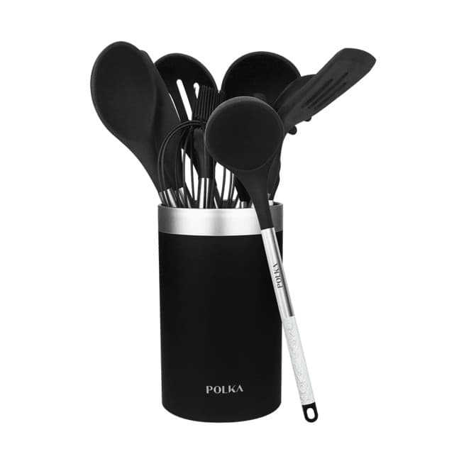 Cecotec 01185 set di utensili da cucina 9 pz Nero