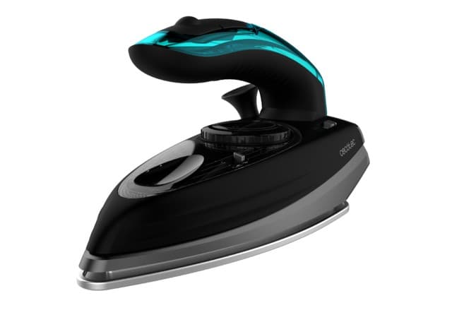 Cecotec Fast&Furious 4000 Travel Ferro a vapore Piastra in Ceramica 1200 W Nero Turchese