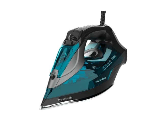 Cecotec 05570 ferro da stiro Ferro a vapore Piastra in Ceramica 3100 W Colore acqua Nero
