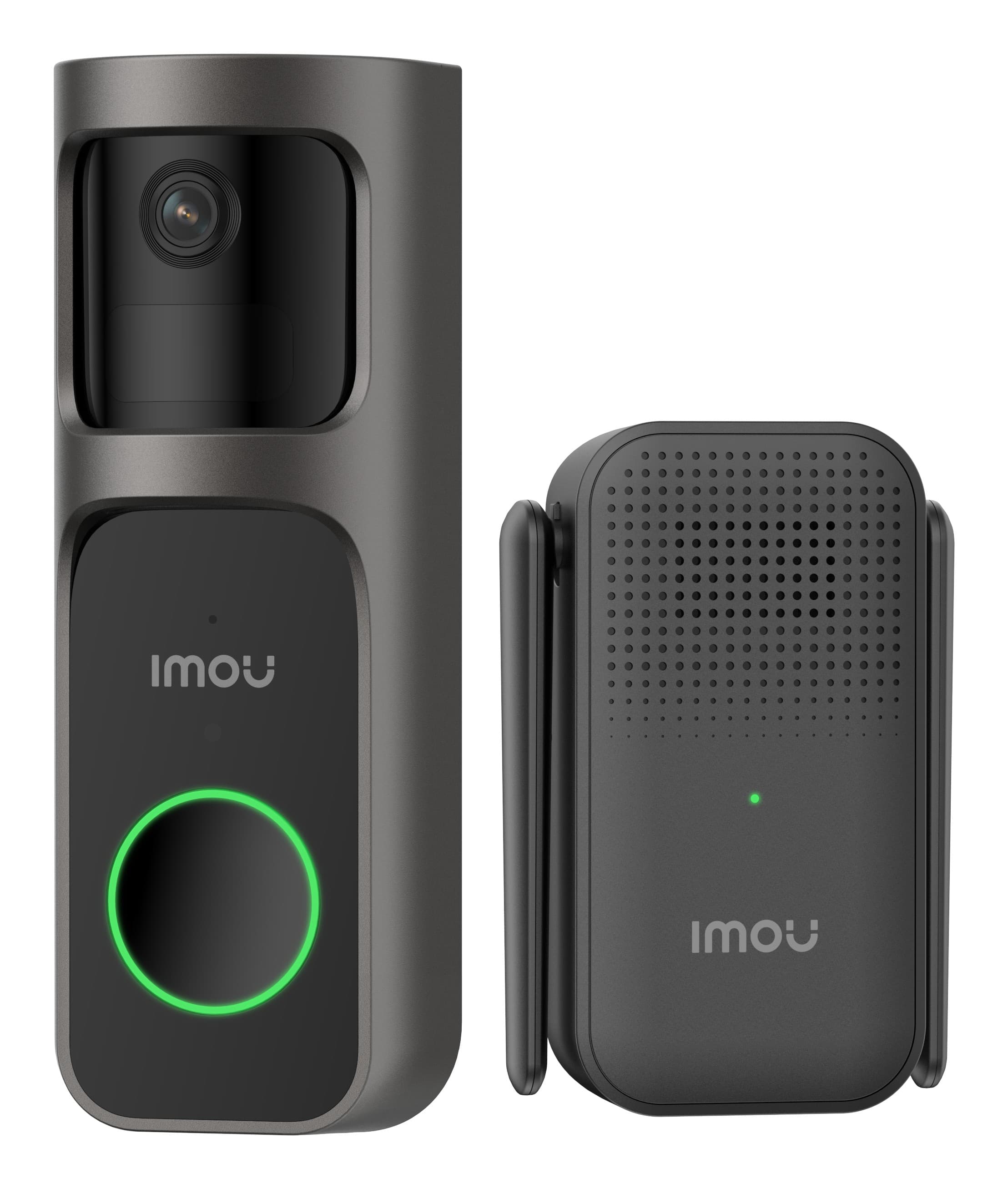 Imou Doorblell 2S 2K Kit Campanello Wi-Fi Wireless Batteria 5000Mah Lente 23Mm Campo Visivo 166