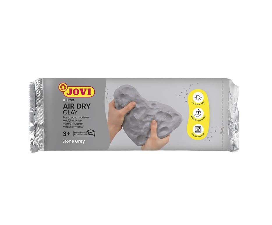 Jovi JOV85G composto per ceramica e modellazione Argilla da modellazione 500 g Grigio 1 pz