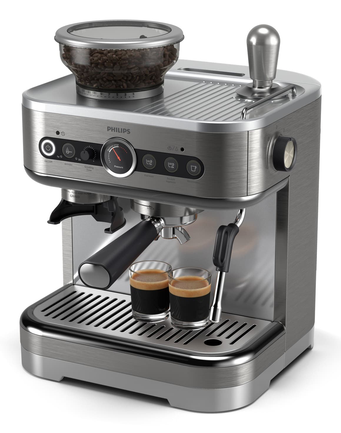 Macchina Professionale Caffe Semi Automatica Barista Psa3218/01