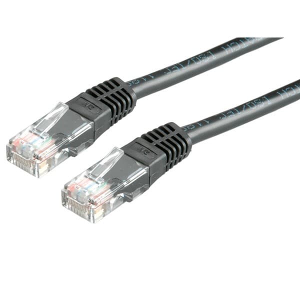 Value Cavo Utp Patchcord Cat 6 Class E Nero 2M