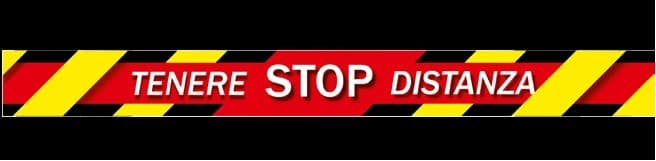 Goup Solutions Sticker Da Terra Mantieni La Distanza