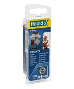"Occhielli 4 mm. blister 100 pezzi"