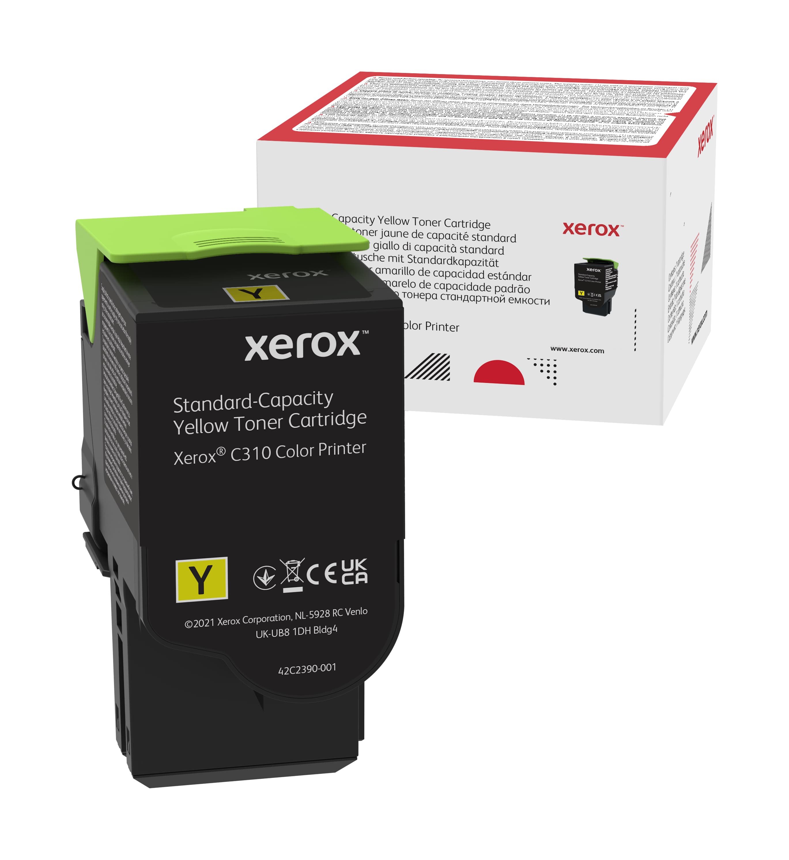 Xerox Cartuccia toner Giallo a Capacità standard da 2000 Pagine per Stampante a colori ® C310/multifunzione a colori ® C315 (006R04359)