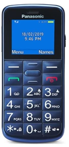 Cellulare Panasonic KX-TU110EXC blu