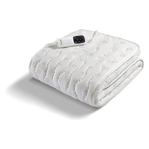 Imetec Scaldasonno Adapto singolo 150 x 80 cm, Basso consumo, Tecnologia brevettata, Riscaldamento rapido, Temperatura personalizzata, Cotone con
