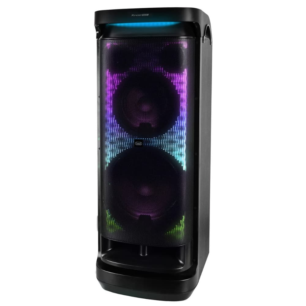 Trevi XF 4400 DJ Sistema di altoparlanti portatile 2.1 Nero