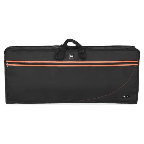 Custodia tastiera Stefy Line KB300 88 132 SERIE 300 Black e Orange