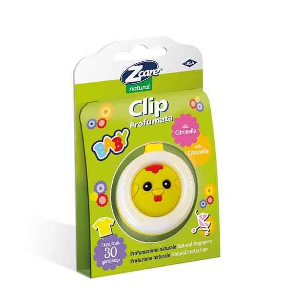 Zcare Natural Baby Clip Protettiva Agli Oli Essenziali