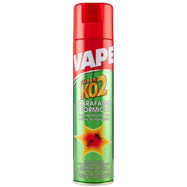 VAPE KO2 SCARAFAGGI&FORMICHE SPRAY 400ML.