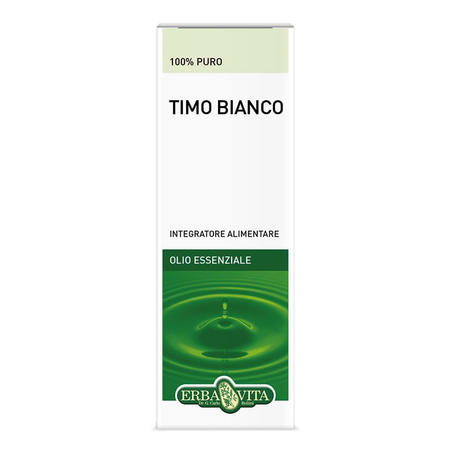 Olio Essenziale Timo Bianco 10ml Erbavita