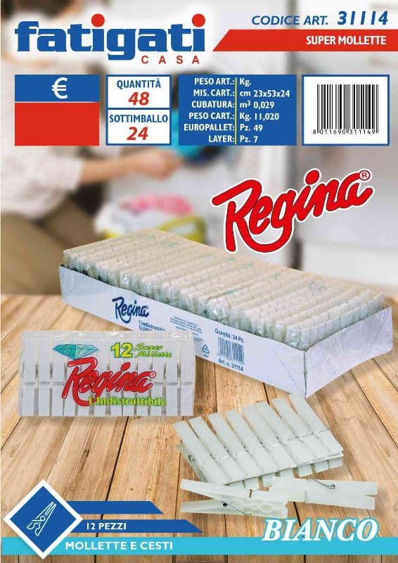 FATIGATI PINZE SUPEROYAL 10PEZZI PESANTE