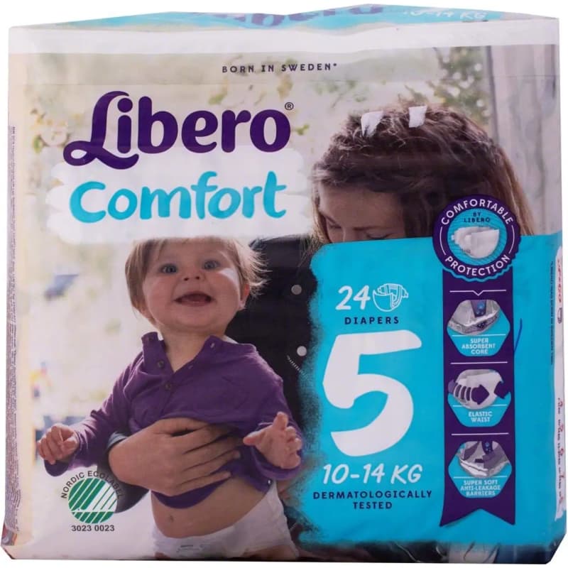 LIBERO Comfort 5 - 24 pannolini 10-14 kg