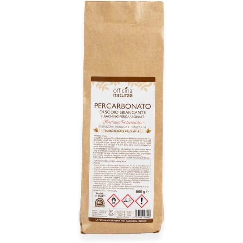 OFFICINA NATURAE Percarbonato Di Sodio Sbiancante 500 gr