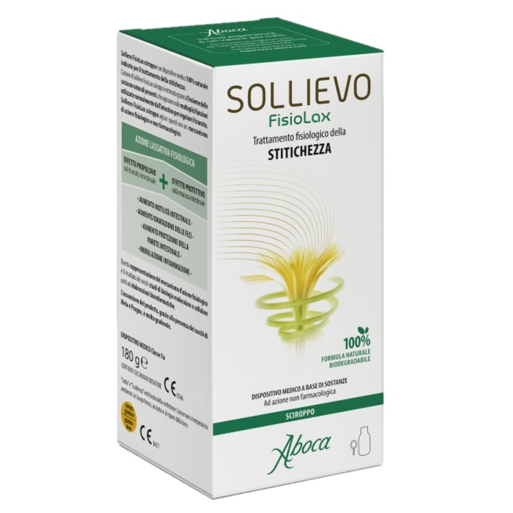 Aboca Sollievo fisiolax sciroppo stitichezza (180 g)