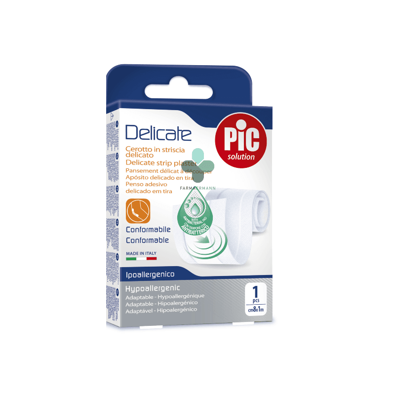 Cerotto delicate striscia antibatterica 8 x 100 cm (1 pezzo)