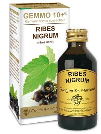 Dr Giorgini Gemmo 10+ Ribes Nero Analcoolico integratore depurativo 100 ml