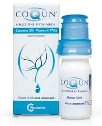 Coqun Soluzione Oftalmica sterile con coenzima Q10 e vitamina E 10 ml