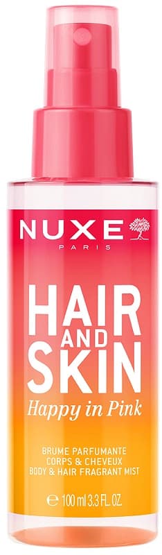 Nuxe - Hair & Skin Happy in Pink Spray Profumato Corpo e Capelli  Confezione 100 Ml