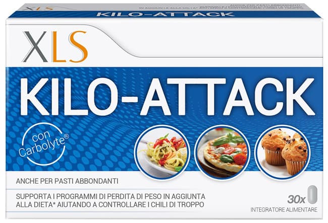 Xls Kilo Attack Integratore per il controllo del peso 30 Compresse