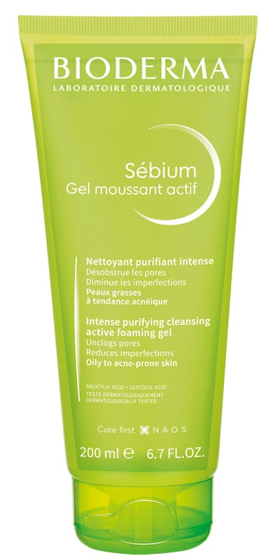 Bioderma Sebium Moussant Actif Gel Detergente Pelle Grassa 200 ml