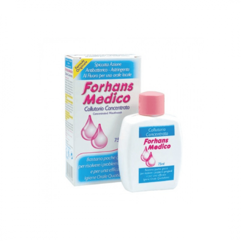 Forhans - Forhans Medico Collutorio Antibatterico Al Fluoro - 75ml