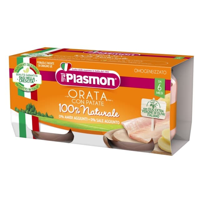 Plasmon - Plasmon Omogeneizzato Orata 80 G X 2 Pezzi