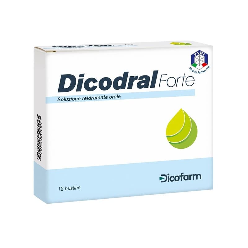 Dicofarm - Dicodral Forte Per La Diarrea 12 Bustine