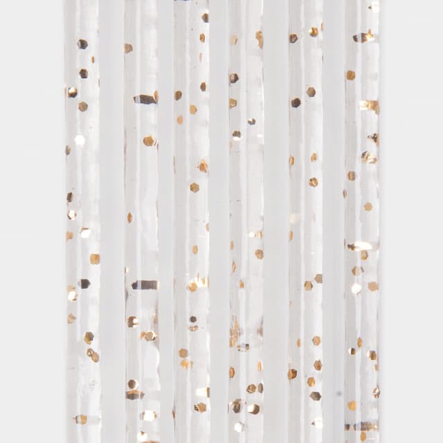 TENDA IN PVC GLITTER LUXOR cm. 140x240 col. Argento -