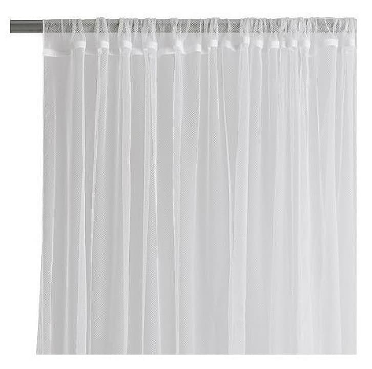 TENDA ZANZARIERA CON TUNNEL CON PIOMBO cm. 150x250 col. Bianco -