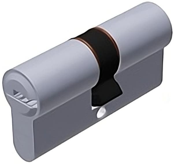 Securemme CILINDRO CROMO SATINATO EVOK1 5 chiavi mm. 60 (30+30) -